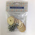 AussieSuperStore Art & Craft Essentials 30mm Wooden Toy Making Animal Joints & Bolts (in 7 sizes) Wooden Toy Making Animal Joints & Bolts (in 7 sizes) | Doll Making Accessories AJWB930